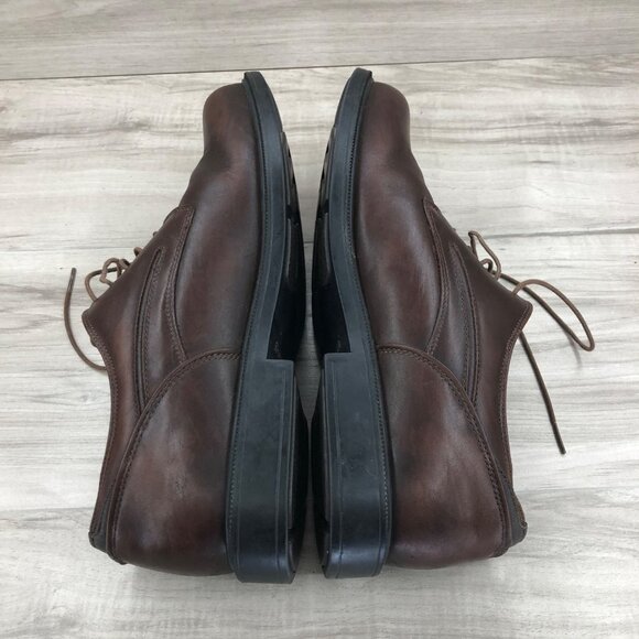 Dunham Oxford Shoes Mens 12 Burlington Brown Leather Waterproof main image 11